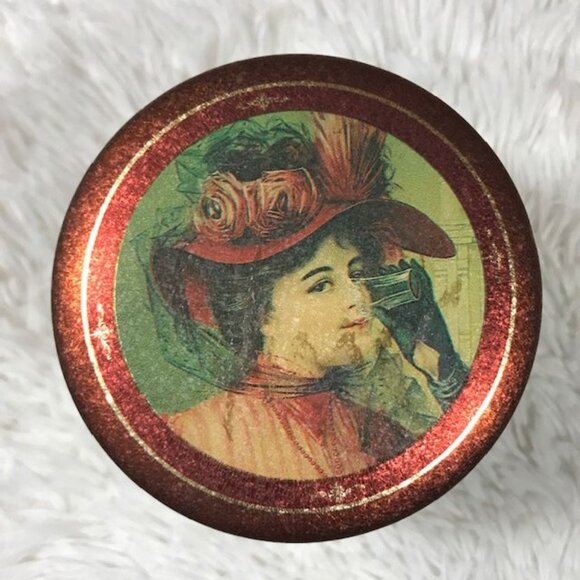 Set of 3 Vintage Coca-Cola Privileged Ladies Shimmer Round + Oval Mint Tins - Picture 6 of 15